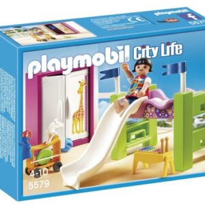 پلی موبیل اتاق کودک به همراه تخت (playmobil), image