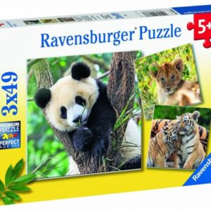 پازل 3 در 1 راونزبرگر مدل حیوانات جنگل