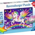 پازل 2 در 1 راونزبرگر مدل یونیکورن و پگاسوس, image