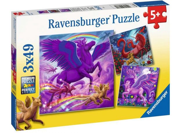 پازل 3 در 1 راونزبرگر مدل موجودات جادویی, image