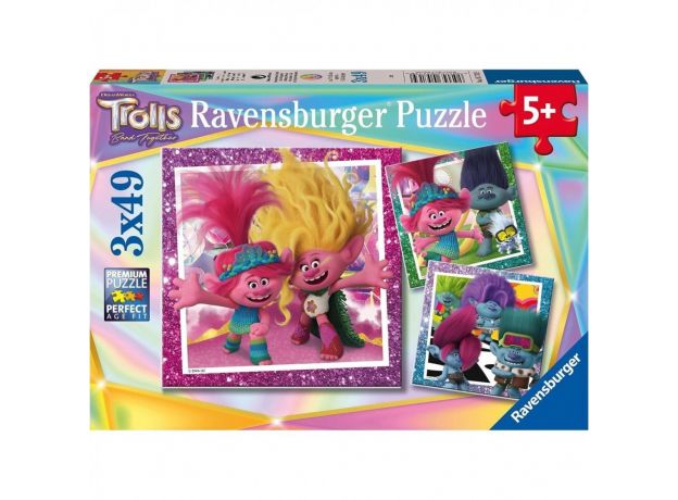 پازل 3 در 1 راونزبرگر مدل ترولز, image