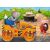 پازل 4 در 1 راونزبرگر مدل حیوانات بر روی ماشین های ساختمانی, image 4