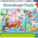 پازل 3 در 1 راونزبرگر مدل وسایل حمل و نقل دریایی, image