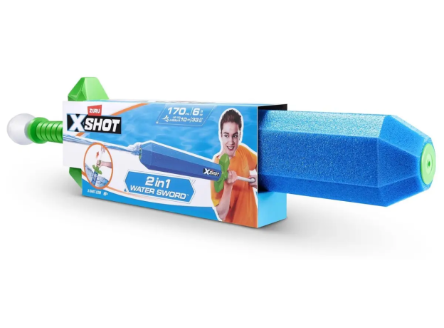شمشیر آبپاش 2 در 1 ایکس شات X-Shot, image