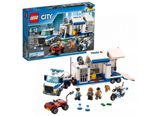 لگو مدل کامیون پلیس حمل تبهکار سری سیتی (60139), image