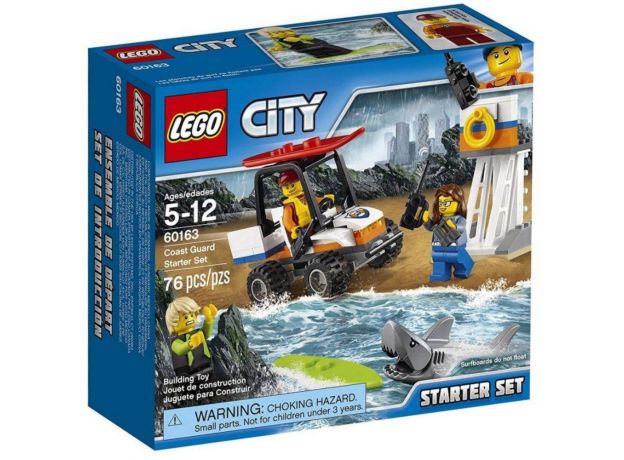 لگو مدل ست گارد ساحلی Starter سری سیتی (60163), image