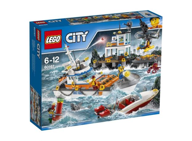 لگو مدل کشتی و پایگاه گارد ساحلی سری سیتی (60167), image