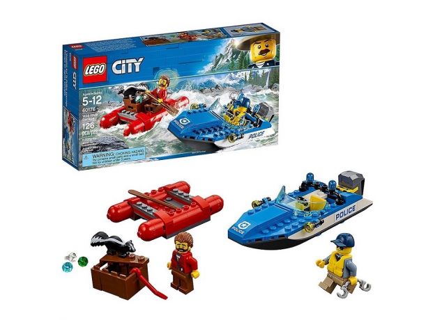 لگو مدل قایق گشت دریایی پلیس سری سیتی (60176), image