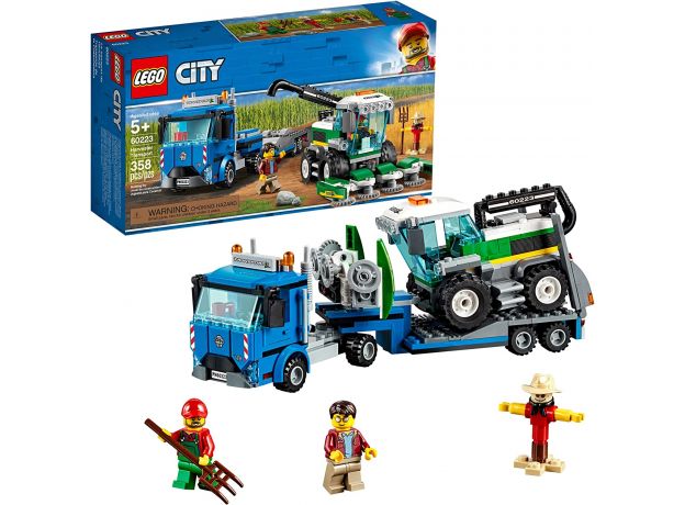 لگو مدل ماشین حمل ماشین درو سری سیتی (60223), image