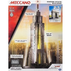 ست ساختنی فلزی 2 در 1 مکانو Empire State Building, image