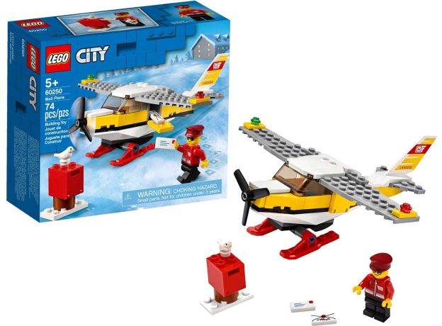 لگو سیتی مدل هواپیمای نامه رسان (60250), image