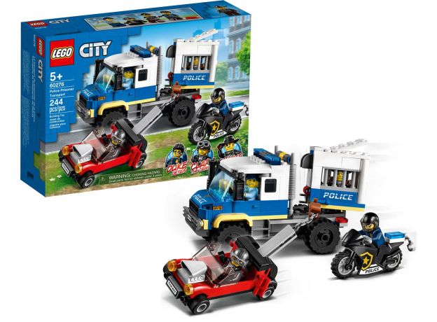 لگو سیتی مدل ماشین حمل زندانی پلیس (60276), image