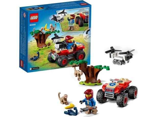 لگو سیتی مدل تجات حیات وحش (60300), image