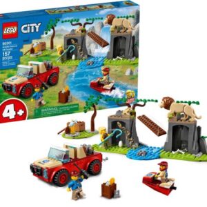 لگو سیتی مدل ماشین آفرود نجات حیات وحش (60301)