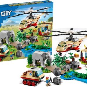 لگو سیتی مدل عملیات نجات حیات وحش (60302), image