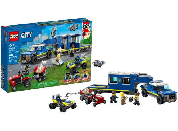 لگو سیتی مدل کامیون فرماندهی سیار پلیس (60315), image