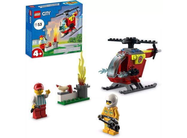 لگو سیتی مدل هلیکوپتر آتشنشانی (60318), image