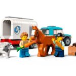 لگو سیتی مدل ماشین حمل و نقل اسب (60327), image 4