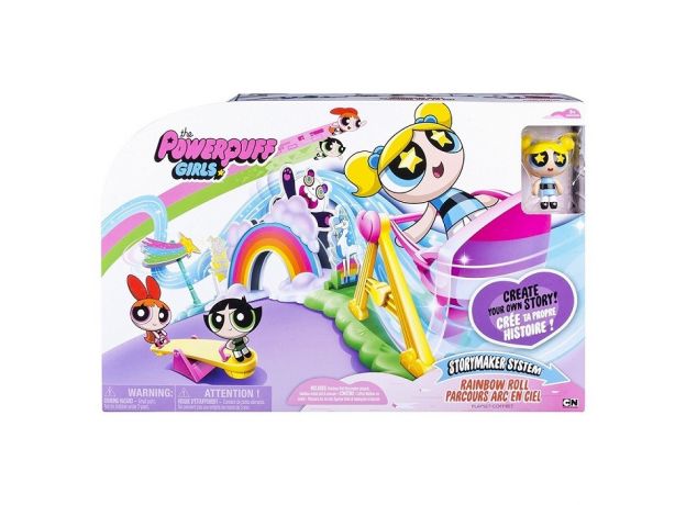 ست بازی با عروسک مدل Rainbow Roll Playset (POWER PUFF), image