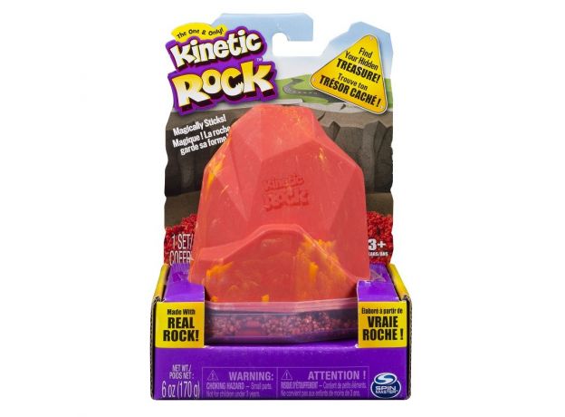 سنگ‌های چسبنده‌ی کینتیک راک، مدل راک پَک (قرمز), image