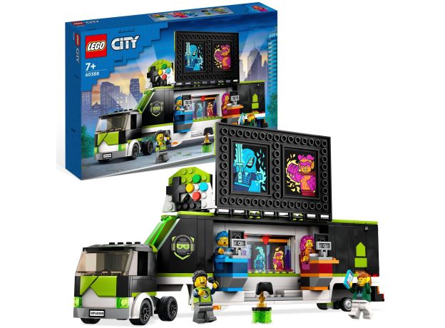 لگو سیتی مدل کامیون مسابقات بازی های ویدیویی (60388), image