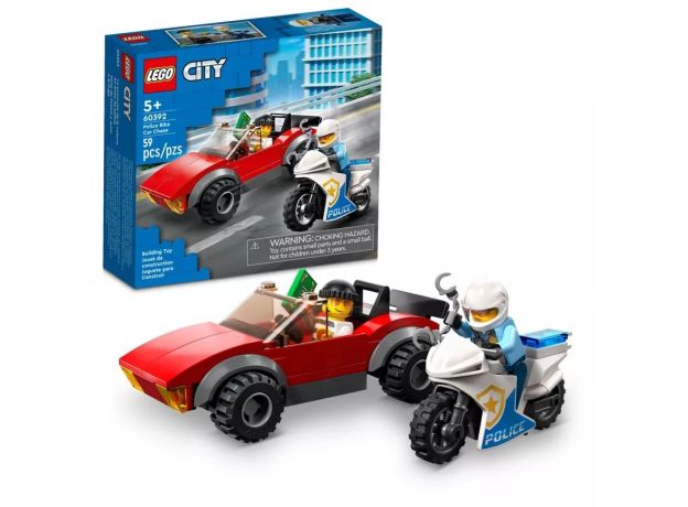 لگو سیتی مدل موتور پلیس در حال تعقیب و گریز (60392), image