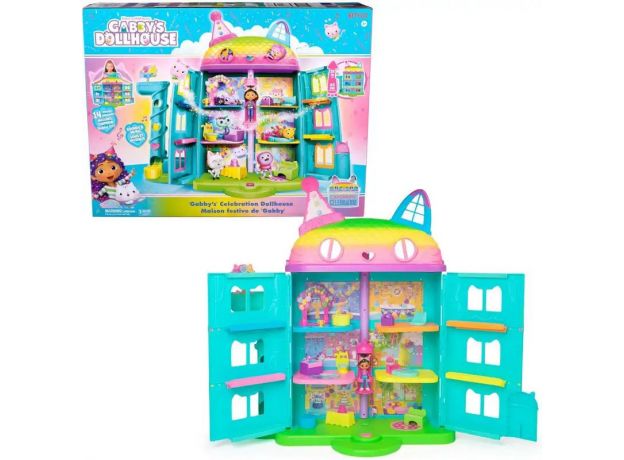 خانه عروسکی رنگین کمانی گبی Gabby’s Dollhouse, image
