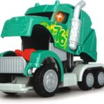 کامیون تبدیل شونده 12 سانتی Dickie Toys مدل سبز, تنوع: 203341033-Green Transforming Dragon, image 3