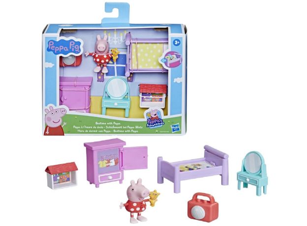 ست بازی Peppa Pig مدل اتاق خواب, تنوع: F2513-Bedtime, image