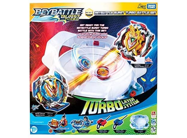 استادیوم فرفره های انفجاری و دو عدد BeyBattle مدل Valtryek V4 و Z Achikkes A4, image