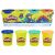 پک 4 تایی خمیربازی Play Doh (سرمه ای - سبز کم رنگ - سبز پر رنگ - نارنجی), تنوع: B5517EU4-4 Colors Prehistory, image