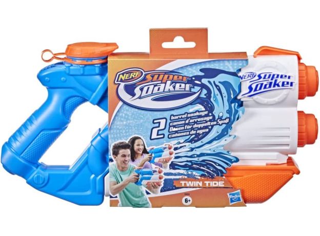 تفنگ آبپاش نرف Nerf مدل Super Soaker Twin Tide, image