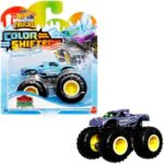پک تکی ماشین Hot Wheels Color Shifter سری Monster Truck مدل Podium Crasher, تنوع: HGX06-Podium Crasher, image