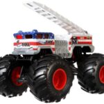 ماشین Hot Wheels مدل ( 5 Alarm ) Monster Trucks با مقیاس 1:24, image 2