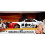 ماشین فلزی نیسان اسکای لاین 2002 مدل GT-R R34 و فیگور فلزی Ryu با مقیاس 1:24, تنوع: 253255071-Ryu, image 10