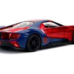 ماشین فلزی اسپایدرمن مدل Ford GT با مقیاس 1:32, image 4
