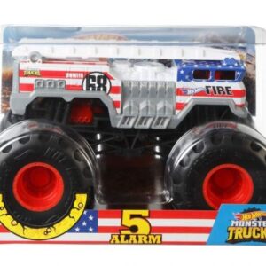 ماشین Hot Wheels مدل ( 5 Alarm ) Monster Trucks با مقیاس 1:24