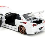 ماشین فلزی نیسان اسکای لاین 2002 مدل GT-R R34 و فیگور فلزی Ryu با مقیاس 1:24, تنوع: 253255071-Ryu, image 5