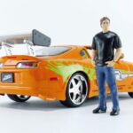 ماشین تویوتا و فیگور فلزی Fast & Furious مدل Supra با مقیاس 1:24, image 2