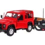 ماشین کنترلی لندرور Defender همراه با تریلر راستار با مقیاس 1:14 (قرمز), image 2