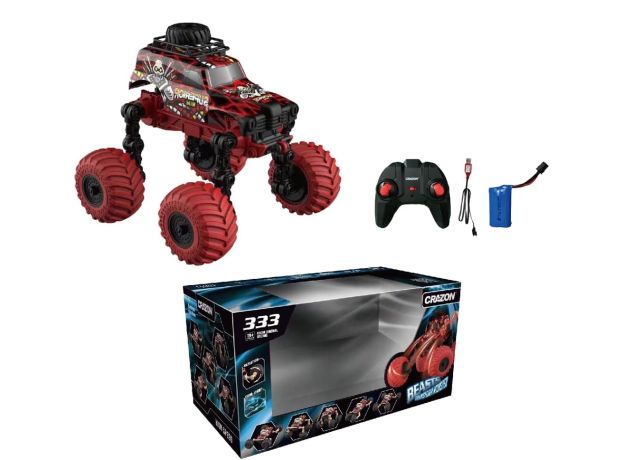 ماشین کنترلی آفرودی تبدیل شونده Rock Crawler با مقیاس 1:14 Crazon, image