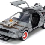 ماشین زمان فلزی Back to the Future 3 با مقیاس 1:32, image 4
