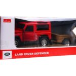 ماشین کنترلی لندرور Defender همراه با تریلر راستار با مقیاس 1:14 (قرمز), image 7