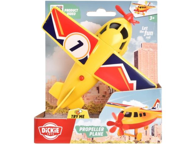 هواپیما زرد کوچولو Dickie Toys, تنوع: 203341023-Propeller Plane Yellow, image