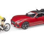 ماشین رودستر به همراه دوچرخه برودر Bruder, image