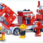 ماشین آتشنشانی ساختنی 290 قطعه Banbao, image 2