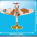 بلاک ساختنی کوبی مدل هواپیمای جنگنده Curtiss P 40, image 9