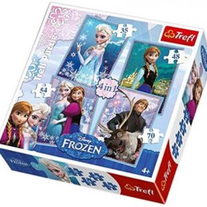 پازل 4 در 1 ترفل مدل فروزن, image