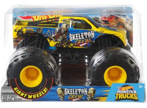 ماشین Hot Wheels مدل ( Skeleton Crew ) Monster Trucks با مقیاس 1:24, image