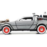 ماشین زمان فلزی Back to the Future 3 با مقیاس 1:32, image 3